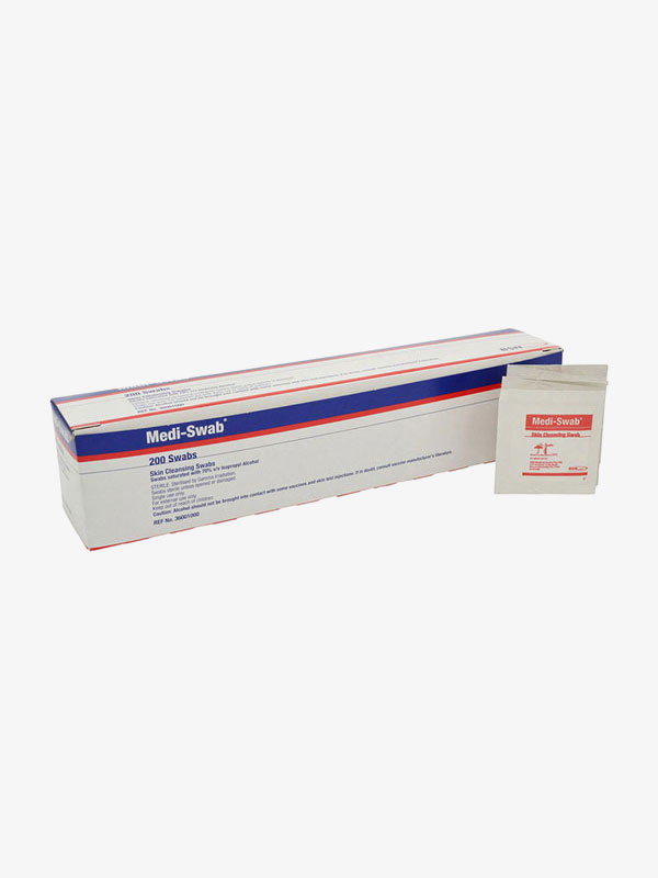MEDISWABS 2PLY (BOX x 200)